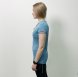 Футболка GTS V-Neck functional жен. 52 бирюзовый
