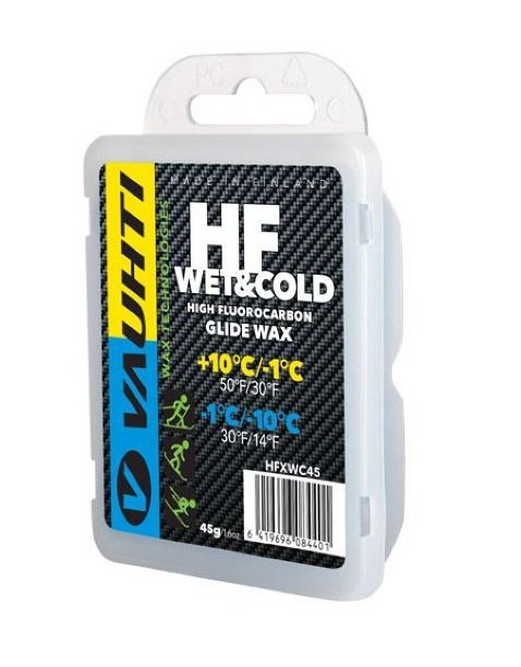Парафин VAUHTI HF MIX WET/COLD HFWC45 +10/-1 , -1/-10 45гр