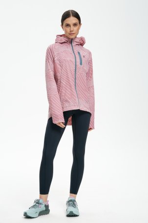 Куртка Bivium &quot;Рельеф&quot; жен. розовый-белый