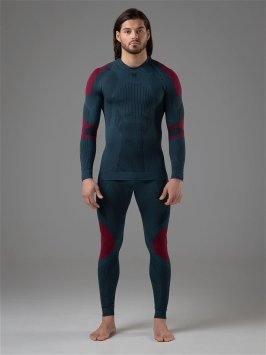 Термобелье V-MOTION ALPINESPORTS Мужской ASM Серый нефтяной