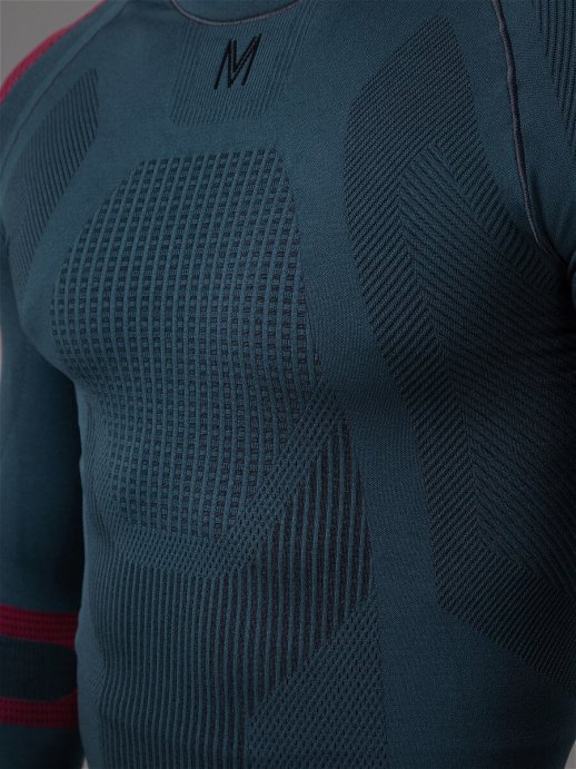 Термобелье V-MOTION ALPINESPORTS Мужской ASM Серый нефтяной