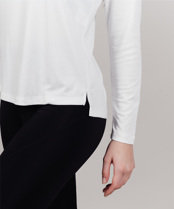 Футболка Nordski Run White W с длинным рукавом NSW453001 в Мурманске