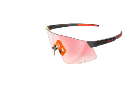 Очки SKI TIME PRO Black 2, линза Dark Red
