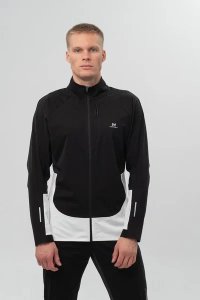 Тренировочная куртка Nordski Race Black/White NSM666112