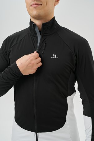 Тренировочная куртка Nordski Race Black/White NSM666112