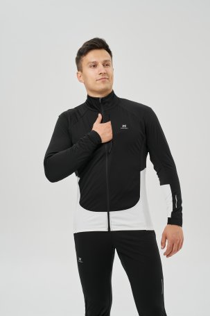 Тренировочная куртка Nordski Race Black/White NSM666112