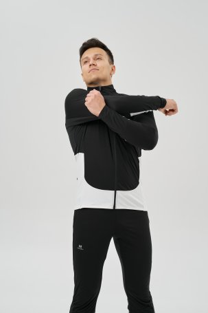 Тренировочная куртка Nordski Race Black/White NSM666112