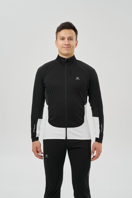 Тренировочная куртка Nordski Race Black/White NSM666112