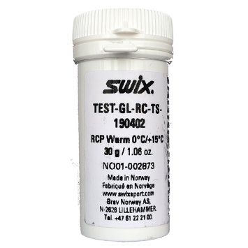 Порошок SWIX Test RCP Warm 0 C/+15C TEST-GL-RC-TS-190402 0/+15 30гр