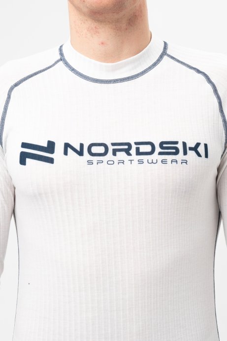 Комплект термобелья Nordski Race White NSM337001