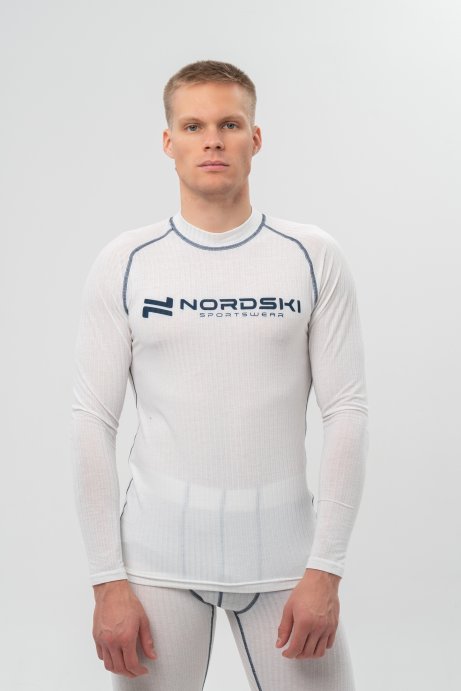Комплект термобелья Nordski Race White NSM337001