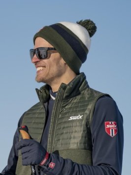 Шапка SWIX Blizzard 46631/48000 темно-оливковый OS