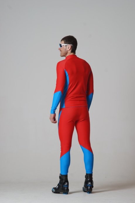 Гоночный костюм Nordski Active Red/Blue NSV433987