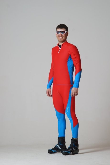 Гоночный костюм Nordski Active Red/Blue NSV433987
