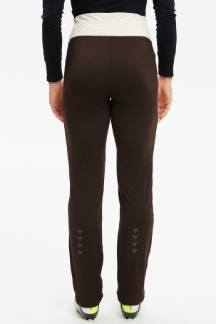 Брюки разминочные Bivium "Баланс 2.0" жен. молочный_кофейный