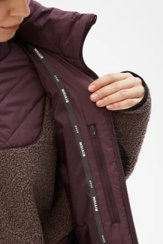 Жилет пуховой Bivium д/ жен. &quot;Unlim&quot; сливовый