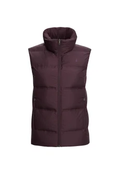 Жилет пуховой Bivium д/ жен. &quot;Unlim&quot; сливовый