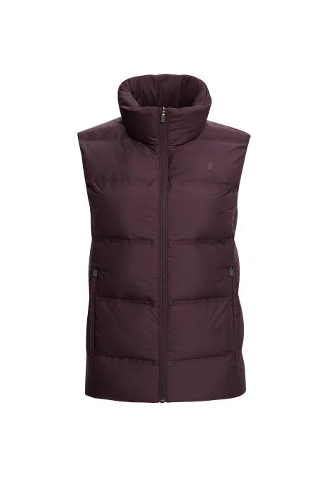 Жилет пуховой Bivium д/ жен. &quot;Unlim&quot; сливовый