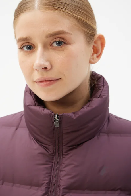 Жилет пуховой Bivium д/ жен. &quot;Unlim&quot; сливовый