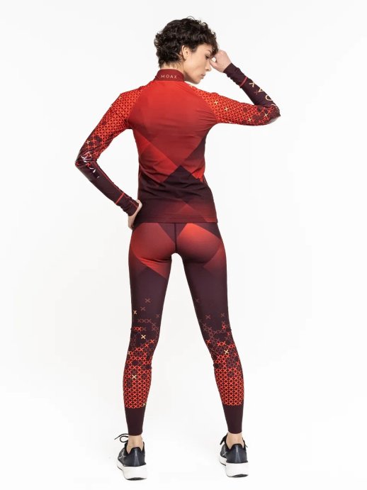 Комбинезон MOAX Sirius Biathlon жен. MX214310B/90000 красный