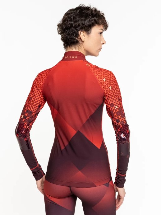 Комбинезон MOAX Sirius Biathlon жен. MX214310B/90000 красный
