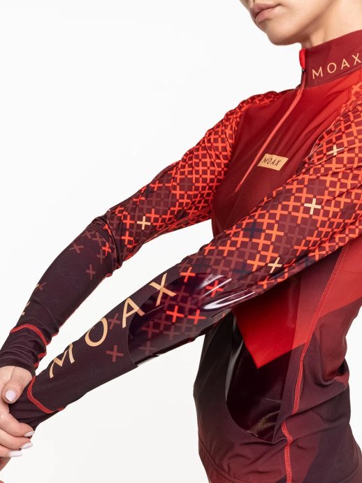 Комбинезон MOAX Sirius Biathlon жен. MX214310B/90000 красный