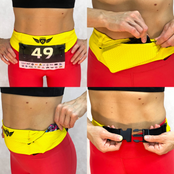 Сумка поясная GAMASH (Лимонный желтый)