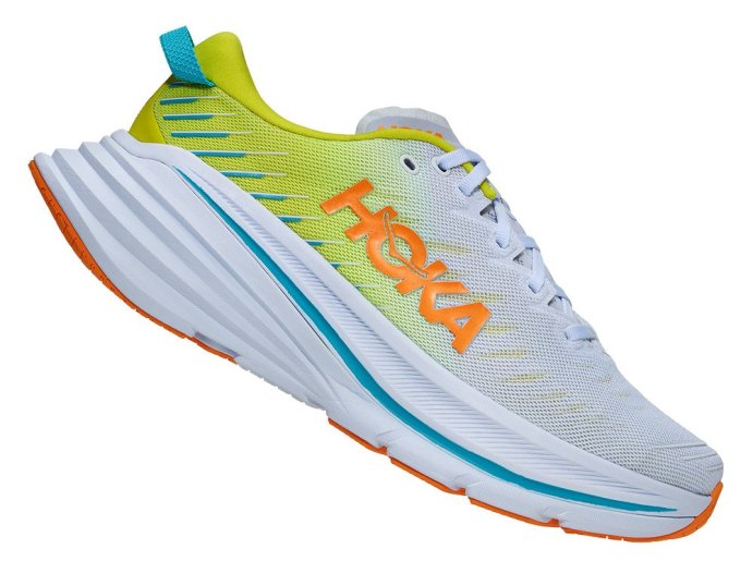Кроссовки Hoka M BONDI X White / Evening Primrose
