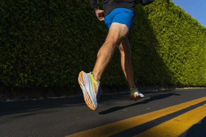 Кроссовки Hoka M BONDI X White / Evening Primrose