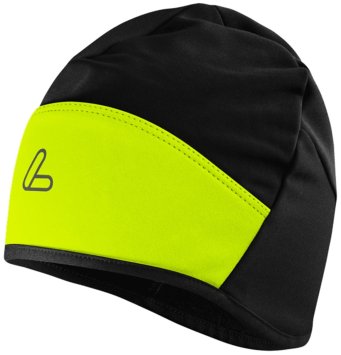 Шапка LOFFLER AIRBLOCC FLAPS neon yellow EL30171-200