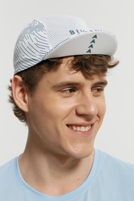 Кепка Bivium белый короткий козыркек