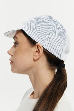 Кепка Bivium белый короткий козыркек
