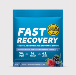 Напиток восстановительный FAST RECOVERY Gold Nutrition Дикие ягоды, 80гр саше