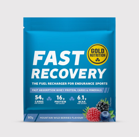 Напиток восстановительный FAST RECOVERY Gold Nutrition Дикие ягоды, 80гр саше