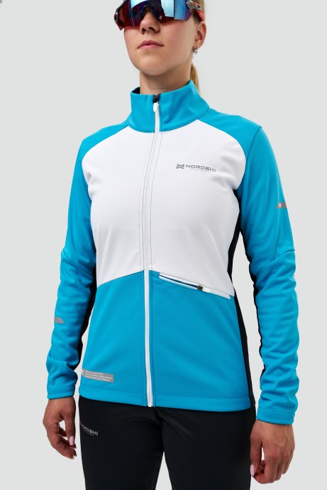 Тренировочная куртка Nordski Pro 2.0 Breeze/White/Black W NSW621736