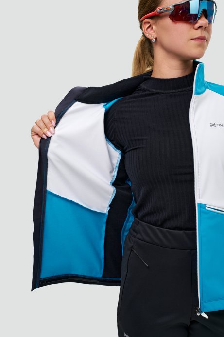 Тренировочная куртка Nordski Pro 2.0 Breeze/White/Black W NSW621736