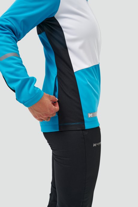 Тренировочная куртка Nordski Pro 2.0 Breeze/White/Black W NSW621736