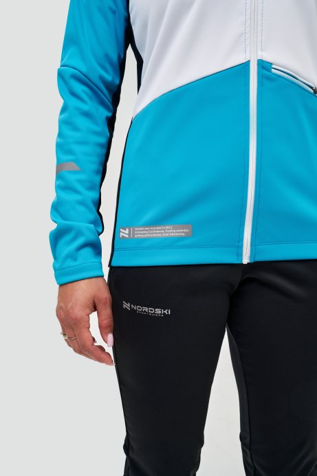 Тренировочная куртка Nordski Pro 2.0 Breeze/White/Black W NSW621736