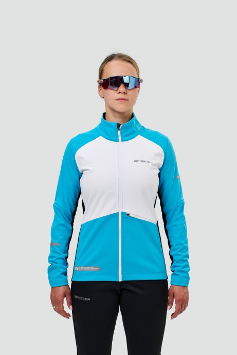 Тренировочная куртка Nordski Pro 2.0 Breeze/White/Black W NSW621736