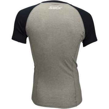 Футболка SWIX RaceX SS муж. 40801/11200 серый меланж