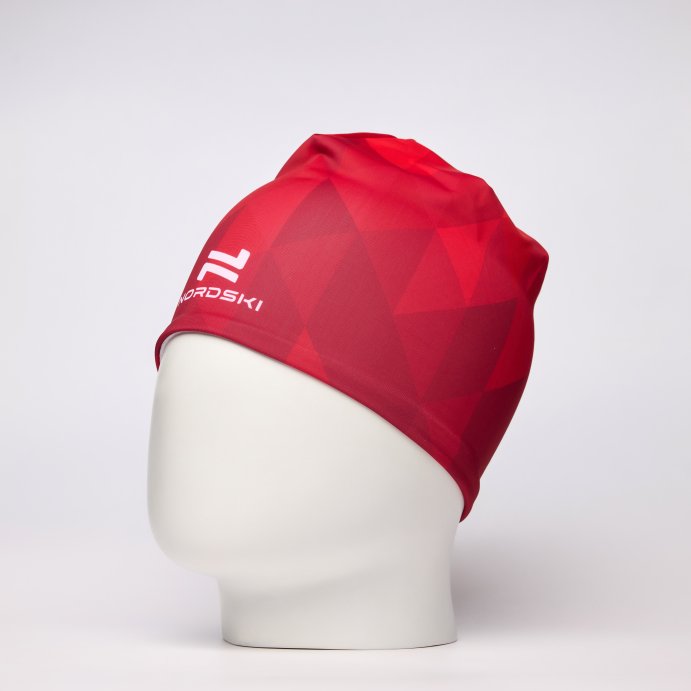 Гоночная шапка Nordski Race Red NSV577900