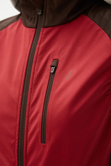 Жилет Bivium &quot;Пик 2.0&quot; жен. бордовый_кофейный