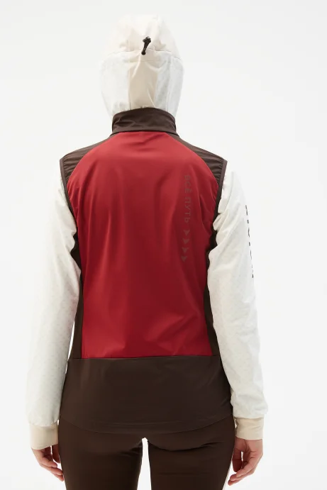 Жилет Bivium &quot;Пик 2.0&quot; жен. бордовый_кофейный