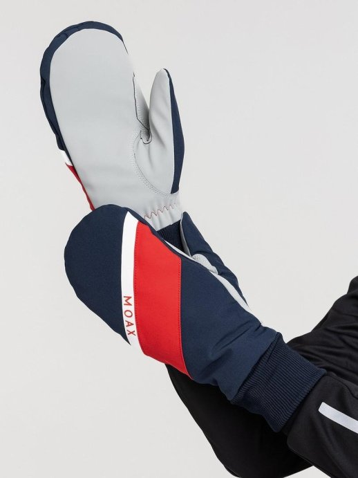 Варежки Moax Team M0674/75105 синий/красный