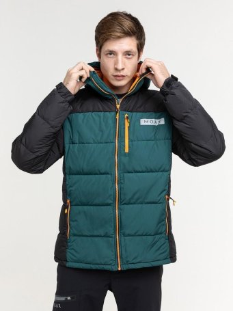 Куртка пуховая MOAX Club Team муж. MX314231/20606 изумруд