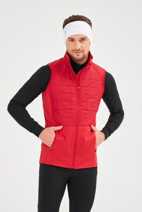 Жилет утепленный Bivium д/ муж. "Комфорт" красный в Твери
