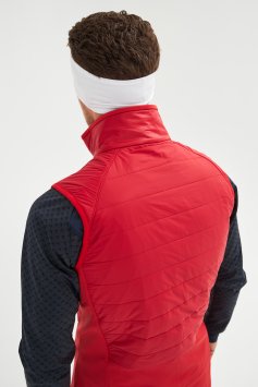 Жилет утепленный Bivium д/ муж. "Комфорт" красный