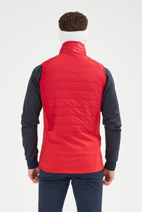 Жилет утепленный Bivium д/ муж. "Комфорт" красный в Твери