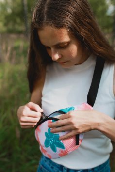 Сумка Enklepp &amp; lampabegaet Tarta Waist Bag (с цветочками)