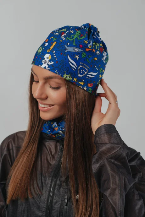 Шапочка outdoor Gamash с отверстием хвоста (COSMIC), S в Санкт-Петербурге